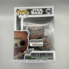 Funko Pop! Star Wars Wicket W. Warrick #290 Amazon Exclusive Vinyl Bobblehead
