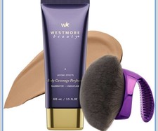 Westmore Beauty Body Cover Perfector Bronze Radiance 7 Oz  Blend  Blur Brush