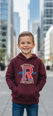 Pullover Hooded Sweatshirt Boy's Size 5 New With Tags*