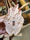 Vintage Pink Plastic Clown Light Switch Plate Cover ENGEL Plastic Prod Baltimore — photo 2