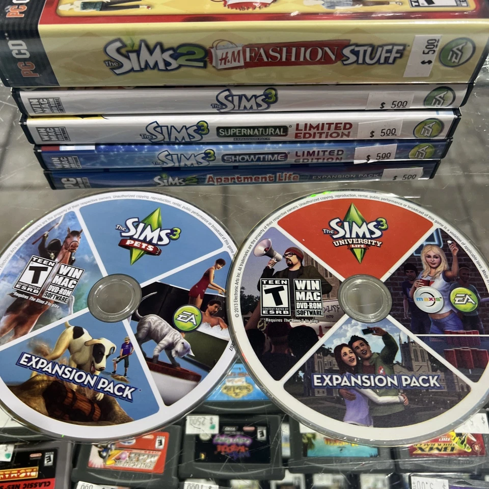 LOT 7 The Sims 2&3 Base Game + Stuff & Expansion Packs - Image 3 of 3