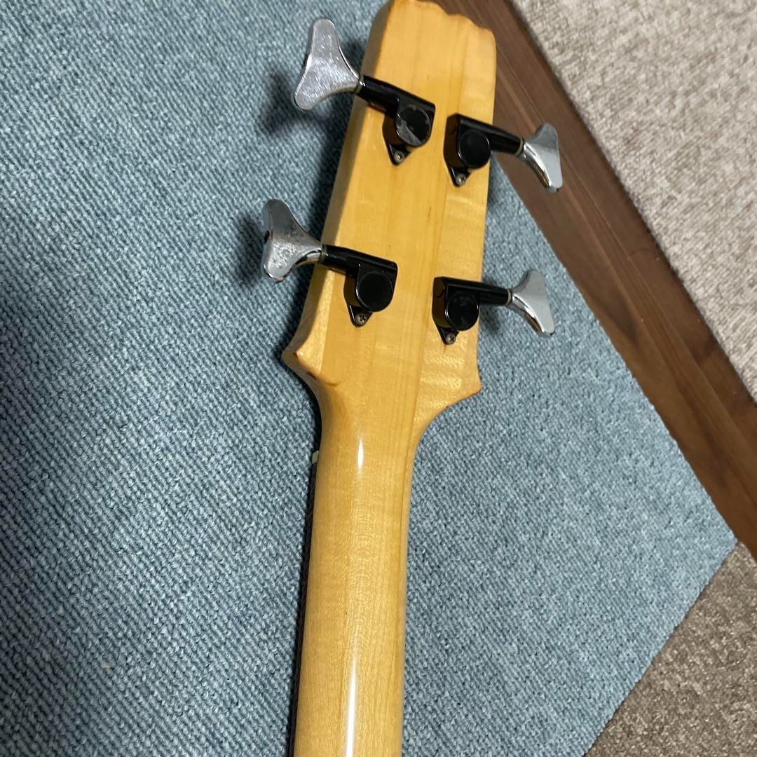 Matsumoku Aria Pro II Bass Guitar CSB-380 Black Vintage USED F/S