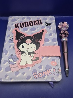 Kuromi Sanrio Notizbuch A5 und Kugelschreiber