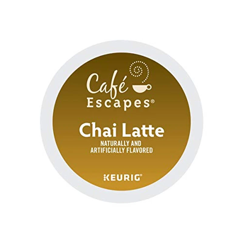 , Bebida de té Chai Latte, cápsulas Keurig K-Cup de una sola porción, 120 unidades (5 cajas de Foto 3 de 4