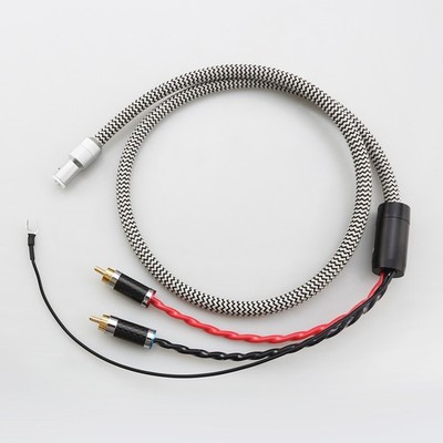 5 Pin DIN XLR Female to 2RCA Phono Cable Phono Line With Ground Wire RCA Cable