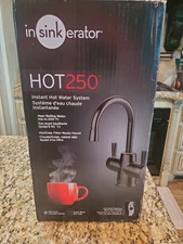 InSinkErator HOT250 Instant Hot&Cold Water Dispenser-Matte Black, Stainless Tank