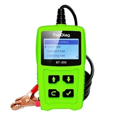 Topdiag BT200 12V 24V Car Battery Tester 2024, 100-2000 CCA Digital Battery A...