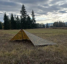 Digital Marpat Silpoly Backpacking Tarp - Simply Light Designs