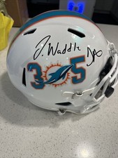 Tua Tagovailoa And Jaylen Waddle Auto/signed Dolphins Fanatics/BAS Replica Auth