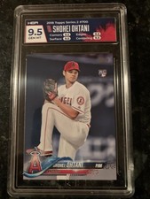 2018 Topps Shohei Ohtani Pitching series 2 #700 RC HGA all 9.5 GEM MINT