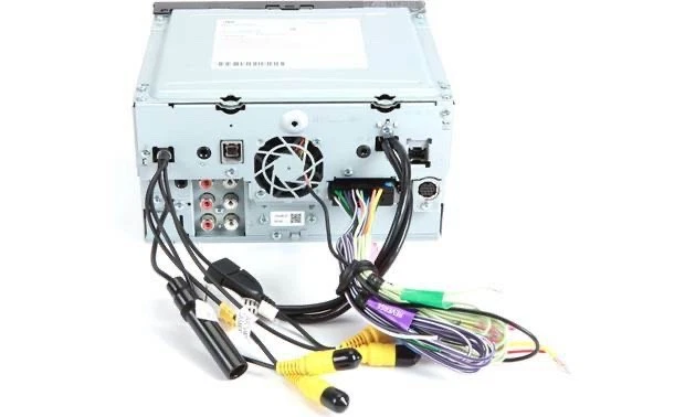 JVC KW-M865BW 6.8" Wireless CarPlay Android Auto Digital Multimedia Receiver - Image 2 of 3