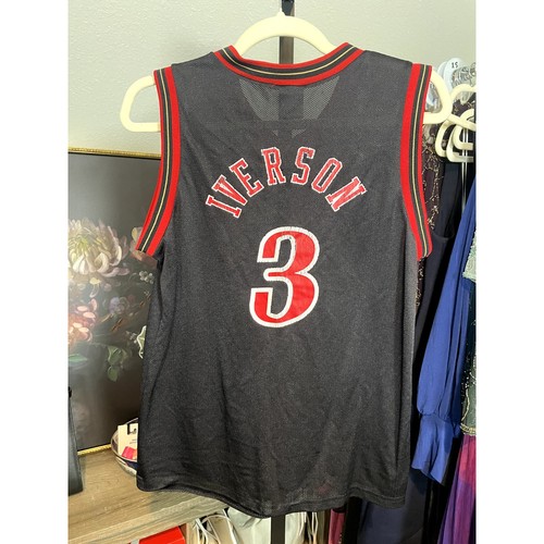 Champion Allen Iverson Vintage Jersey Youth Medium - Picture 2 of 5