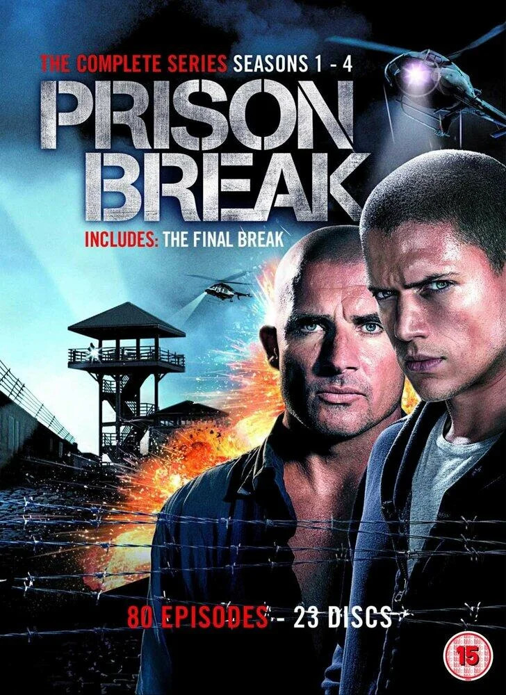 Prison Break Seasons 1 to 4 (2006-2009) (23 Discs) DVD