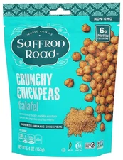 SAFFRON ROAD CRUNCHY CHICKPEAS FALAFEL, 6 OZ