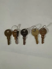 5 Fire alarm Panel keys 204 203 A135 17021 E005 Technician Key pull Station adt