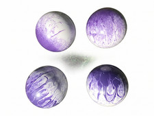 USED - Bocce Set - 107mm Marble Balls - pack of 4 - multiple colors
