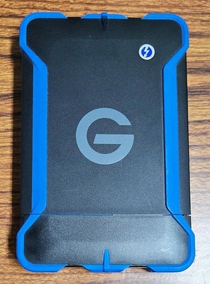 G-Technology 0G03586 1TB G-DRIVE ev ATC Thunderbolt Rugged All-Terrain Case