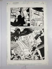 Green Arrow Annual 5 Pg 43 Original Art By Trevor Von Eeden And Frank Springer.