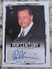 Leaf Pop Century Paul Sorvino Autograph Signed Deceased Goodfellas Law & Order