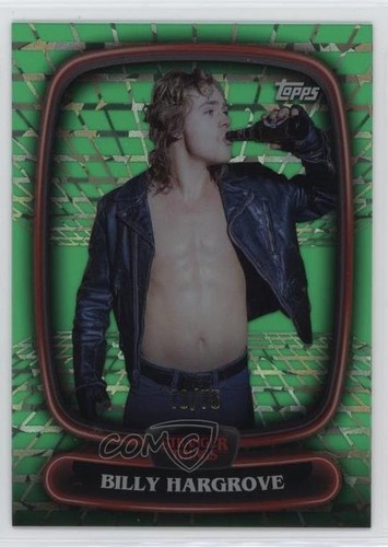 2025 Topps High Tek Stranger Things 13/75 Billy Hargrove #21 0xh3