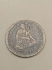 1876-CC Seated Liberty Quarter 25c - Carson City Mint