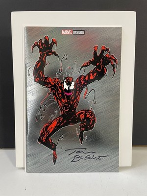 Maximum Carnage #1 La Mole Mexico Variant Foil Tom De Falco Signed VF/NM RARE 