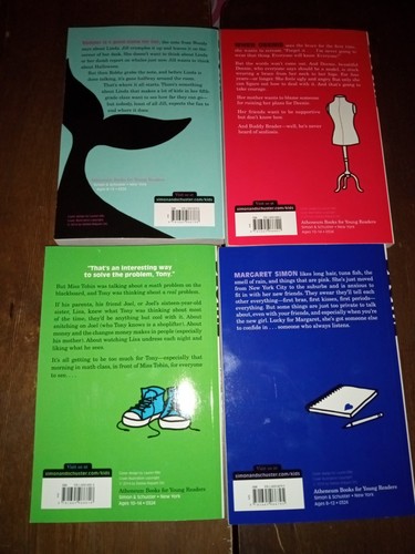 Judy Blume Essentials Lot 4 Set Paperback Books Back To School Are You There God - Picture 2 of 2