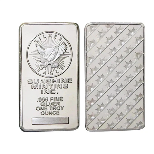 1 oz Sunshine Minting Silver Bar – .999 Fine Sealed Bullion – Troy Ounce