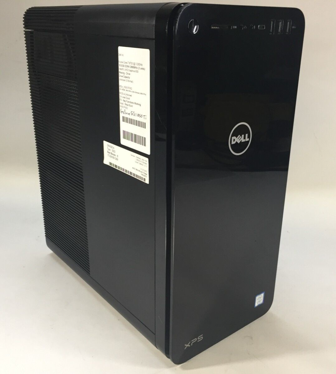 DELL XPS 8930 i7-8700/16G/500G/GTX1050Ti-