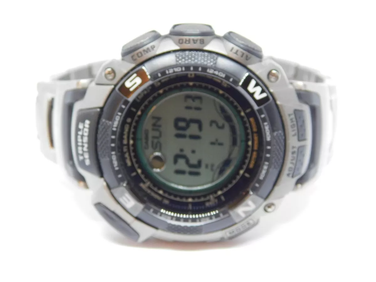 Casio Pathfinder PAW 1500T 3134 Titanium Quartz Digital Men s