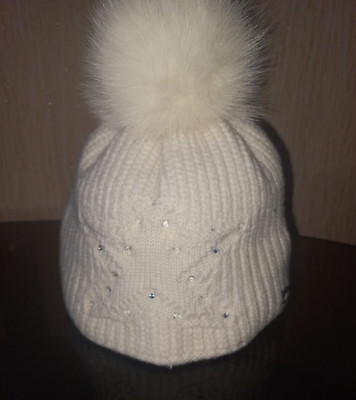 Eisbar children kids youth winter bobble hat