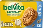 Belvita Breakfast Biscuits Cereals & Milk, Nutritious Morning Treat (5 x 45 g
