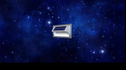 Stair Solar Lights Outdoor LED Step Light decor - Video 1 of 1