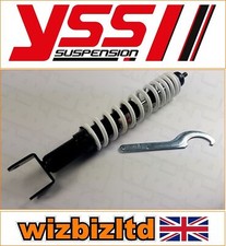 YSS White Adjustable Rear Mono Shock Piaggio Vespa 180 SS Super Sport 1965-1968
