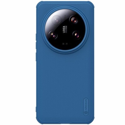 Nillkin Super Frosted Shield Pro Hülle für Xiaomi 14 Ultra Blau