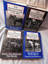 THE PHOTOGRAPHIC HISTORY OF THE CIVIL WAR SET OF FOUR BOOKS 1987 HC DJ