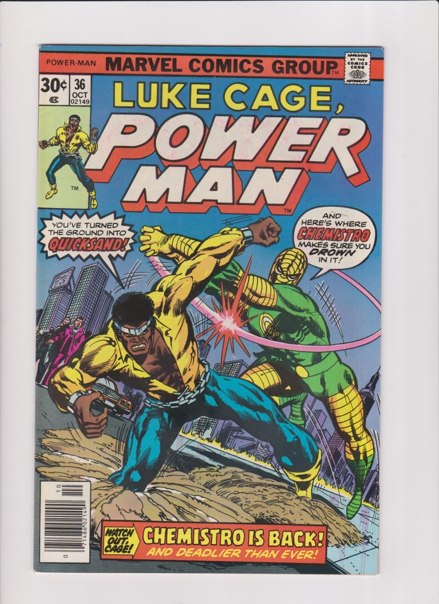 Luke Cage, Power Man #36 (Oct 1976, Marvel Comics) | eBay