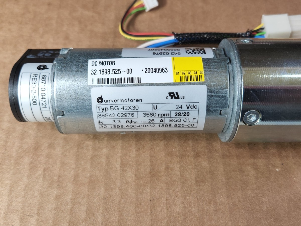 NEW Dunkermotoren BG42X30 24V DC Motor 3580rpm PLG 52 20,25