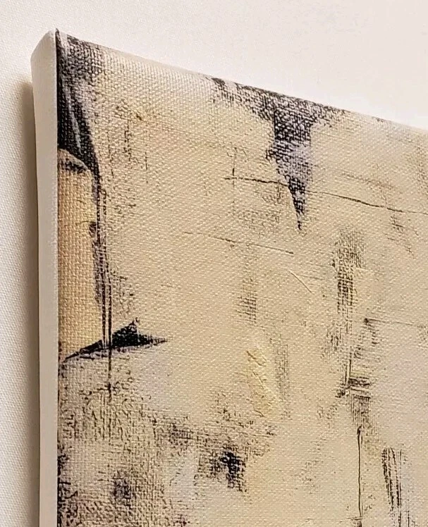 Impresión de arte giclee minimalista abstracto sobre lienzo de K.A.Davis "The Croft" Foto 4 de 4