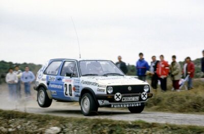 Franz Wittmann Matthias Feltz Volkswagen Golf GTi 16V 10th p Rally 1986 Photo