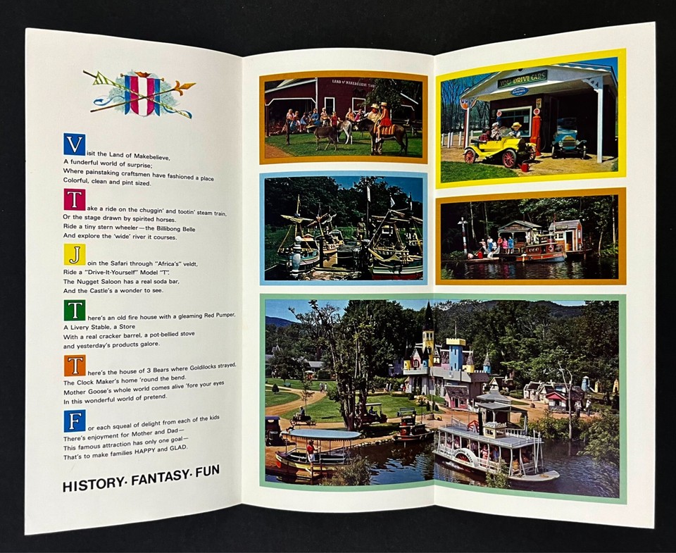 1975 Upper Jay NY Adirondacks Land Of MakeBelieve Park Vintage Travel