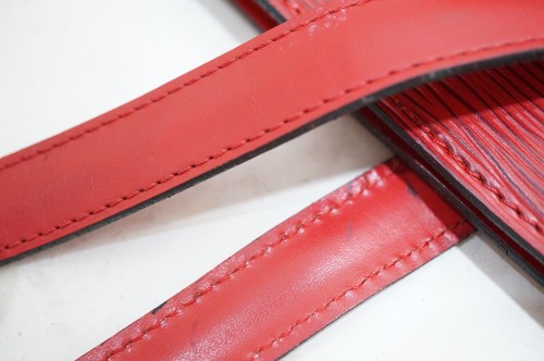 Authentische Louis Vuitton Lussac Schultertasche Epi rot M52287 - Bild 9 von 12