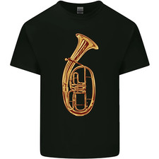 Tenorhorn Brass Musical Instrument Kids T-Shirt Childrens