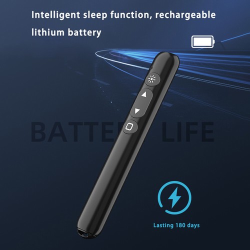 For PC Power point Presentation Remote Wireless Presenter Laser Pointer Clicker - Picture 10 of 16