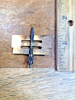 Ingraham (Pat. 1878) Clock Movement Strike Side Fan  (K7188)