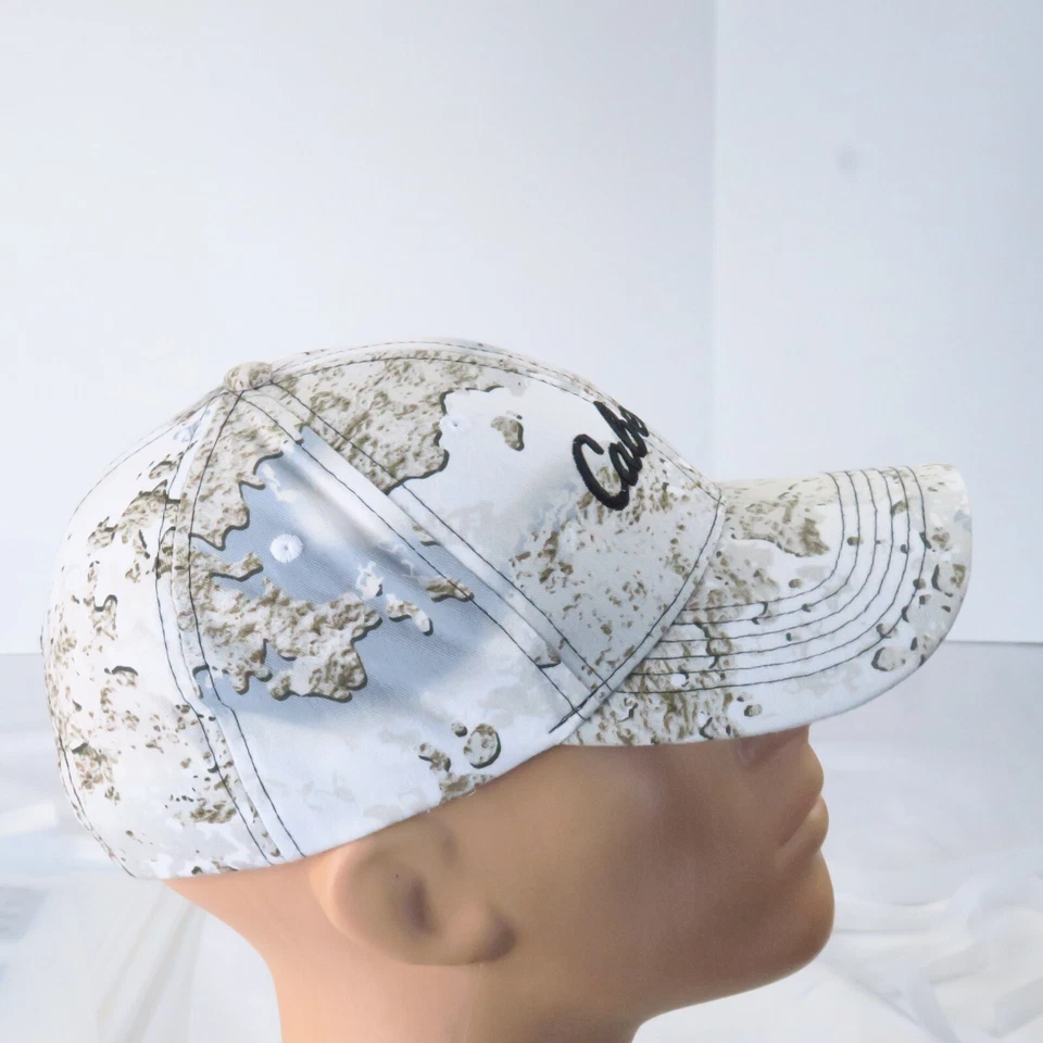 Cabelas Invierno Nieve Camuflaje Snapback Sombrero Gorra Bajo Tiendas Profesionales Caza Pesca Bordado Foto 3 de 4