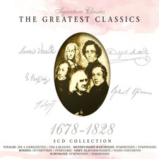 CD The Greatest Classics 1678-1828 By Various Artists 5 CDs