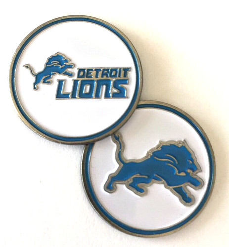  Detroit Lions Golf Ball Marker New