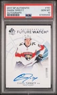 2017 SP Authentic Future Watch Autograph Auto RC Owen Tippett #151 PSA 10