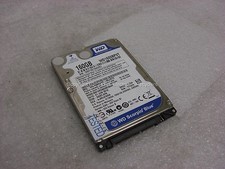 Western Digital wd1600bpvt-00jj5t0 160gb SATA Hard Drive TESTED
